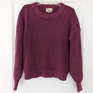 Ashley 26 International Womens Chunky Knit Sweater - L